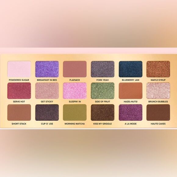 Maple Syrup Pancakes Eye Shadow Palette18 Limited Edition Shades-NEW - Picture 5 of 16